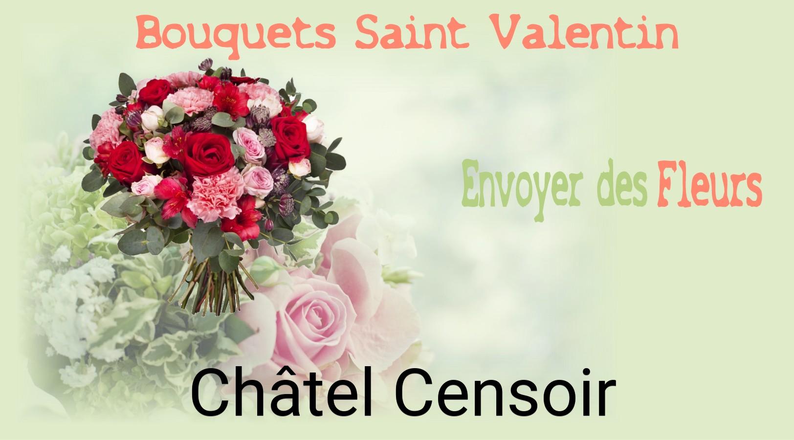 Roses de Saint-Valentin livrées à Châtel-Censoir